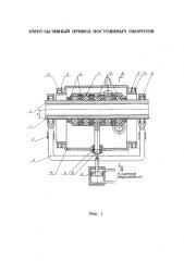 Импульсивный привод постоянных оборотов (патент 2581285)