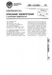 Способ изготовления лепесткового полировального круга (патент 1313681)