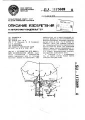 Устройство для фиксации делительного диска (патент 1175669)