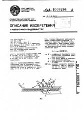 Почвообрабатывающая фреза (патент 1009294)