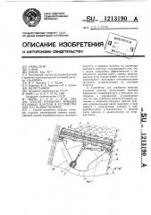 Способ отработки мощных угольных пластов и устройство для его осуществления (патент 1213190)