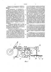Орудие для междурядной обработки пропашных культур (патент 1822622)