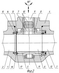 Кран шаровой (патент 2273782)