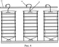 Разборная культивационная колонна для автономного симбиотического растениеводства (патент 2570711)