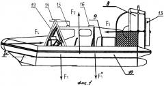 Амфибийное судно на воздушной подушке (патент 2349475)
