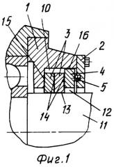 Взрывонепроницаемое уплотнение подшипникового узла электрической машины (патент 2299510)