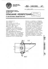 Светосигнальное устройство (патент 1481833)