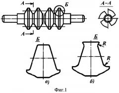Гребенчатая фреза (патент 2323069)