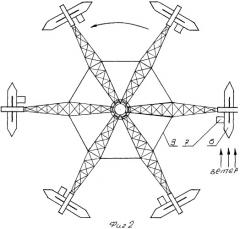 Устройство ветропривода карусельного типа (патент 2256093)