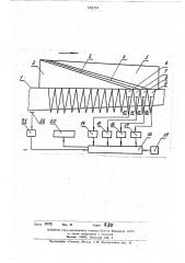 Способ контроля положения места законченности процесса спекания материала на конвейерных машинах (патент 609774)