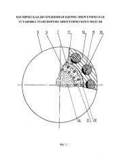 Космическая двухрежимная ядерно-энергетическая установка транспортно-энергетического модуля (патент 2592071)