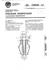 Устройство для формирования древесноволокнистого ковра (патент 1569246)