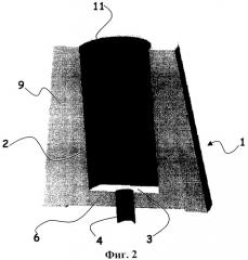 Огнеупорные пробка или блок для нагнетания газа в расплавленный металл (патент 2277591)