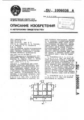Устройство для сухой очистки зернистых материалов (патент 1006036)