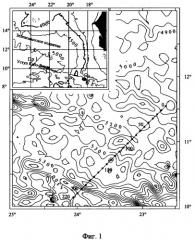Способ детектирования положительной вертикальной компоненты смещений земной коры на акваториях (патент 2354997)