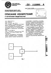 Ограничитель грузоподъемности стрелового крана (патент 1123985)