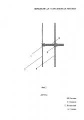 Диапазонная направленная антенна (патент 2624788)