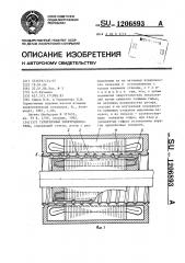 Герметичный электродвигатель (патент 1206893)