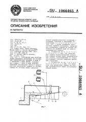 Устройство для изготовления нетканого материала из суспензии синтетических волокон в воде и с каркасом в виде нитей (патент 1066465)