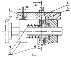 Устройство перемещения поперечных салазок токарного станка (патент 2243862)