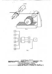 Устройство для синхронизации механизмов передвижения крана (патент 763238)