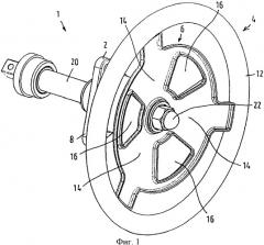 Ручное тормозное устройство рельсового транспортного средства с установленным внутри штурвала элементом индикации (патент 2408485)