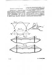 Висячий мост (патент 25174)