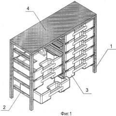 Модульная система для повторного использования канистр из-под технических жидкостей (патент 2403843)