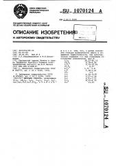 Матовая глазурь (патент 1070124)