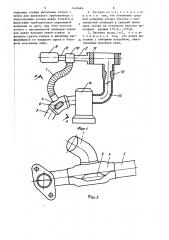 Система воздухоснабжения двигателя внутреннего сгорания (патент 1449694)