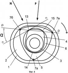 Роторный двигатель и эксцентриковый вал (патент 2418180)