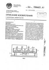 Устройство для аэропонного выращивания растений (патент 1586621)