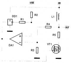 Автоколебательный однотактный конвертер (патент 2524678)