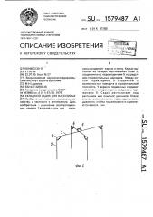 Складной садок для насекомых (патент 1579487)