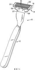 Ручка бритвы (варианты) и стержень ручки бритвы (патент 2263024)