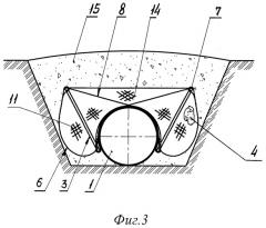 Полимерно-контейнерное балластирующее устройство для трубопровода (пкбу) (патент 2274794)