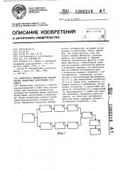 Измеритель динамических погрешностей аналоговых электронных устройств (патент 1302214)