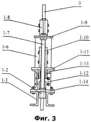 Устройство и способ автоматической регулировки натяжения гибкой направляющей шахтного подъемника (патент 2539437)