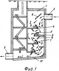 Гаситель энергии потока для напорной канализационной сети (патент 2609237)