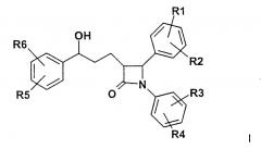Циклическизамещенные дифенилазетидиноны, применение их для получения лекарственного средства (патент 2315754)