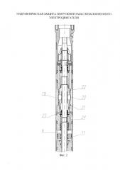 Гидравлическая защита погружного маслозаполненного электродвигателя (варианты) (патент 2609899)