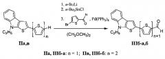 8-алкил-2-(тиофен-2-ил)-8h-тиофен[2,3-b]индол замещенные2-цианоакриловые кислоты, способ их получения и используемые для этого новые промежуточные соединения (патент 2565072)