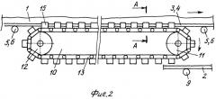 Ленточно-канатный конвейер с промежуточными приводами (патент 2494948)