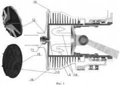 Система воздушного охлаждения двухтактного турбодизеля (патент 2387848)