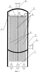Реактор для осуществления газофазных каталитических процессов (патент 2359748)