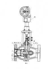 Регулирующий клапан осевого типа (варианты) (патент 2612683)