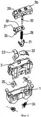 Механизм выключателя для утопленных электротехнических устройств (патент 2474904)