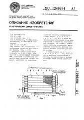 Оросительный теплообменник (патент 1249294)
