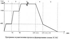Способ самоорганизующейся эндотаксии моно 3c-sic на si подложке (патент 2370851)