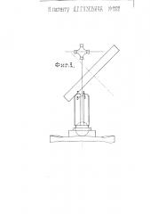 Прибор для задней заточки радиальных режущих кромок на конических концах инструментов (патент 1522)